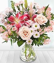 Pink Hand Tied Bouquet