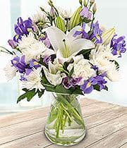 Purple Hand Tied Bouquet