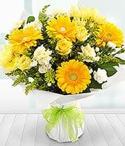 Yellow Aqua Bouquet