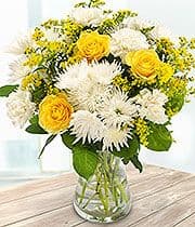 Yellow Hand Tied Bouquet