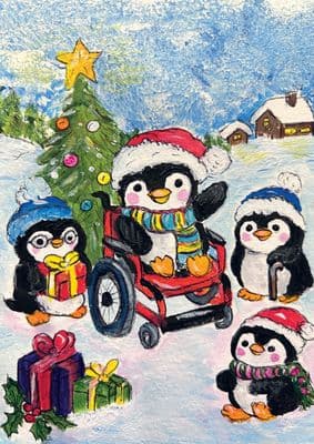 Festive Penguins