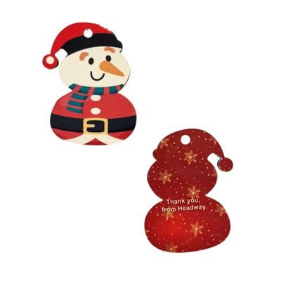 Headway Christmas Decoration - Red Snowman
