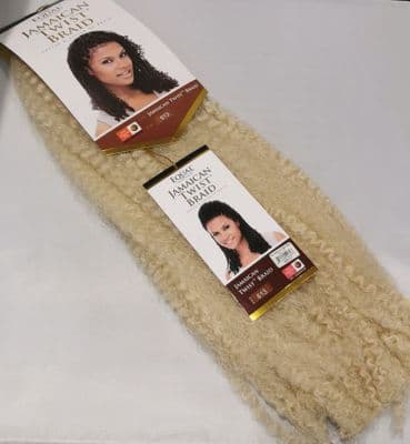 1 Blonde Colour 613 Equal Freetress Braid. Afro Kinky Bulk Hair