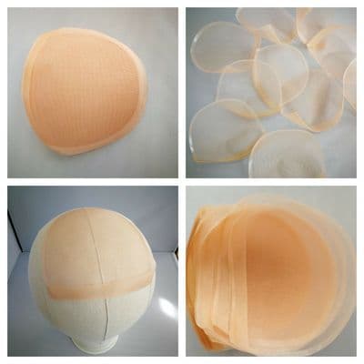 1 Hair Topper 5″X5″ Top Piece. Hair volumiser Base. Thinning Hair Toupee. Mono Crown extension