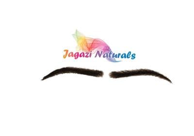 1 pair of Theatrical Eyebrows Wig. Single hair strands, trim to suit.