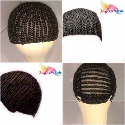 1 Stretchy Braided Wig Cap. ADJUSTABLE STRAPS & COMB