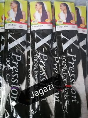 1 X-Pression Ultra Braid. Jumbo Braiding hair.