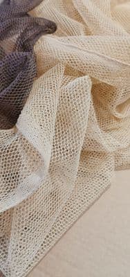 Beige S92 Hair Integration / Mesh Integration Lace Fabrics