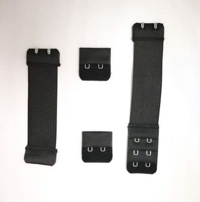 Black anti wig snatch elastic security bands.