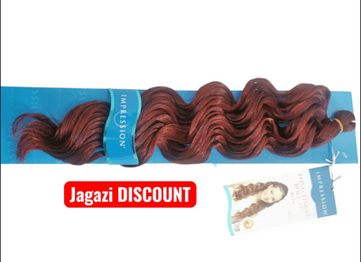 Clearance  Synthetic Bulk Hair Finger Roll