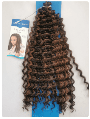 Clearance  Synthetic Bulk Hair Latvian
