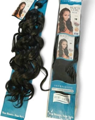 Clearance Synthetic Hair Beach Curl