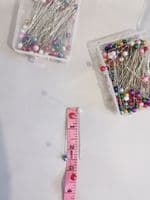 Extra Long Pins. 2.5 inches in length (6.3cm)