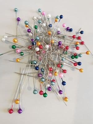 Extra Long Pins. 2.5 inches in length (6.3cm)