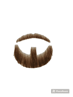 Grey (Salt & Pepper)  Goatee, Men's Beard. Lace. Hand-Made Fake Facial Hair, Moustache. Costume