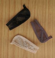Hold down those wigs! Ear Flaps, Ear Tabs, Wig Springs. A set of 2 Wig Handles for Wig Cap.