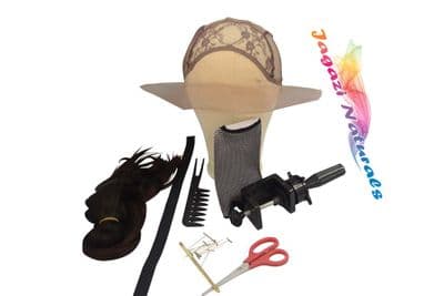 Lace Front Wig. Complete Starter Set