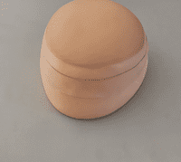 Mannequin Half Head. Dummy Head