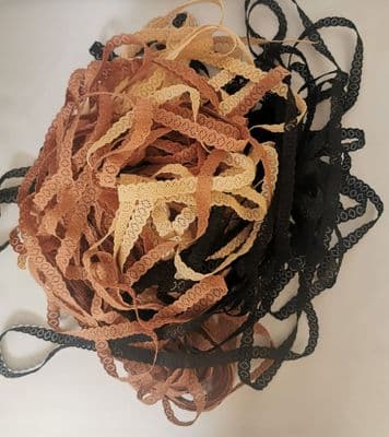 Ribbons, Lace Trim, Sewing, Arts and Craft, Wig Making