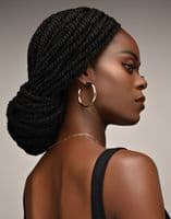 Sensationnel Soft N silky Afro Natural. Syn Afro Twist Braid Bulk Hair extension