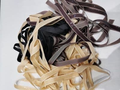 Silicone Stripes. Silk Tapes. Ribbons to line the inner part of wig base. Silicone Bands