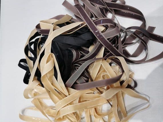 Silicone Stripes. Silk Tapes. Ribbons to line the inner part of wig base. Silicone Bands