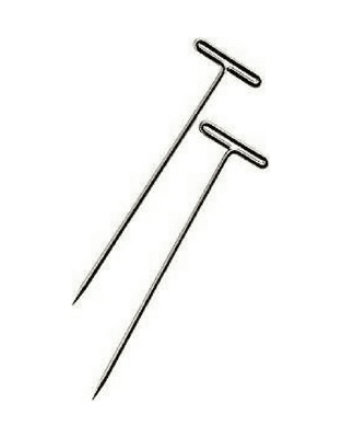 T Pins. A set of 10 Pieces.