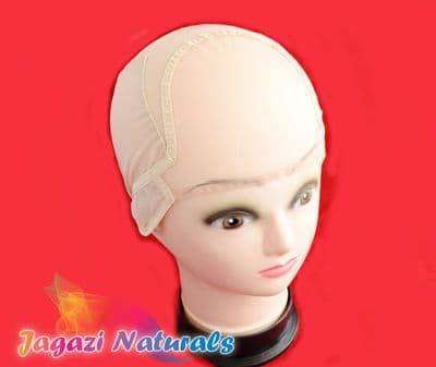 Venus Snuggle Glueless Full Lace Wig Making Cap. Wig Cap. Beige wig cap