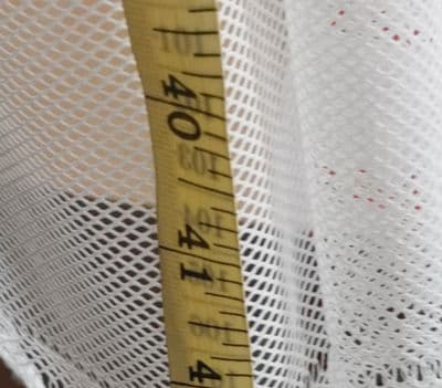 White Stretchy Mesh