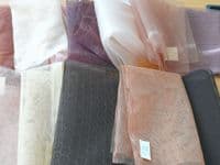 Wig Maker’s Paradise:  Different Laces, Different textures and different colours of Wig Making Lac