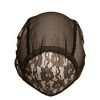 XL, L, M, S, Left, Right, Center U Part Weaving Cap. Wig Weaving Caps in Black