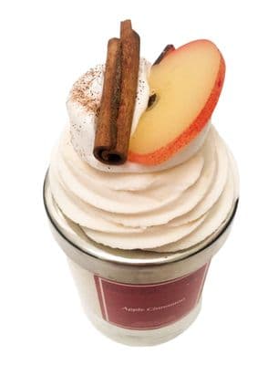 Apple Cinnamon Cupcake Candle