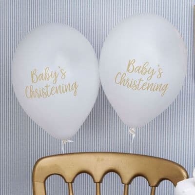 Balloons Christening, Baptism