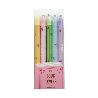 Book Club Erasable Highlighter Set