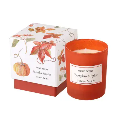 Boxed Pumpkin and Spice Candle