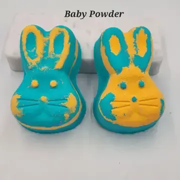 Bunny Bath Bombs - Baby Powder