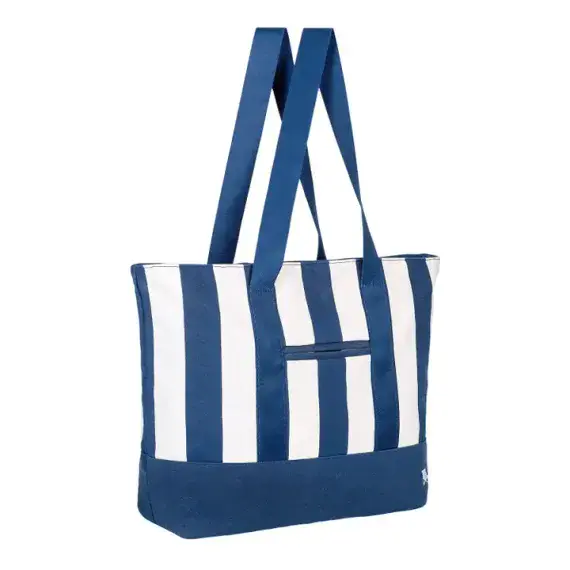 Canvas Beach Bags - Whitsunday Blue