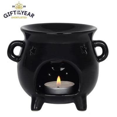 Cauldron Oil Burner - Black Magic