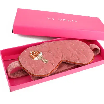 Copper Mushroom Sleep Eye Mask