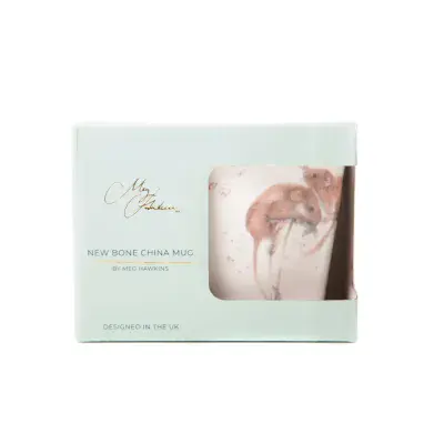 Field Mice Design Bone China Mug'the Field'
