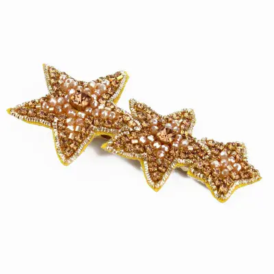 Gold Star Hair Clip