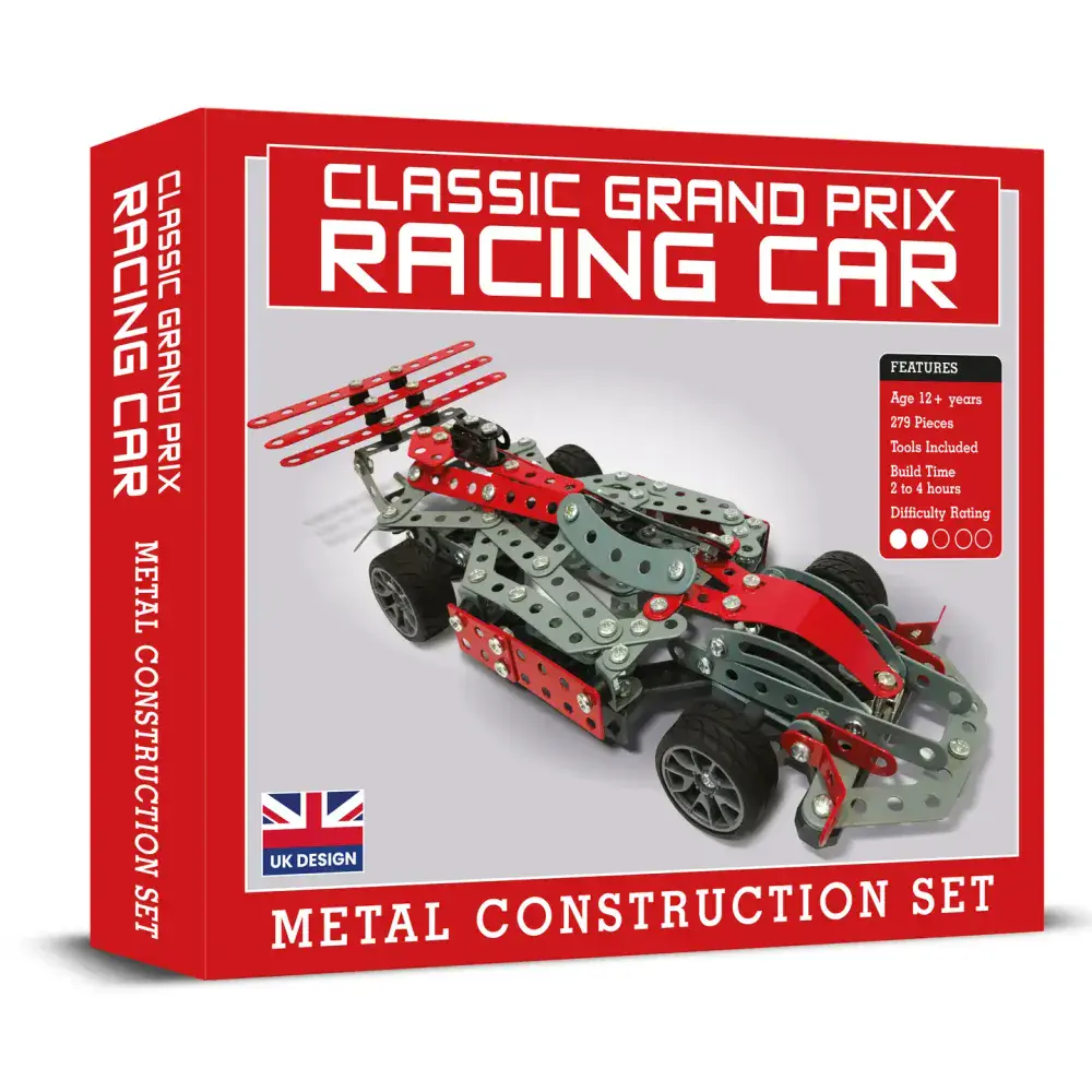 Grand Prix Racing Car Metal Construction Kit