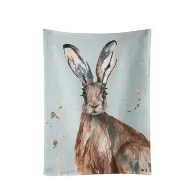 Hare Design Cotton Tea Towel