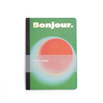 Helio Ferretti Bonjour - A5 Notebook