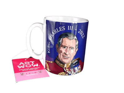 King Charles Portrait Mug