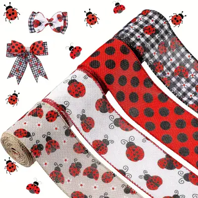 Ladybug Ribbons