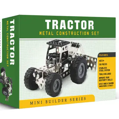 Mini Series Tractor Metal Construction Set