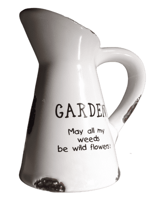 Mini Vintage Style Ceramic Garden Jug