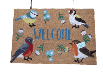 Natural British Garden Birds Door