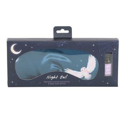 Night Owl Sleep Mask and Essential oil